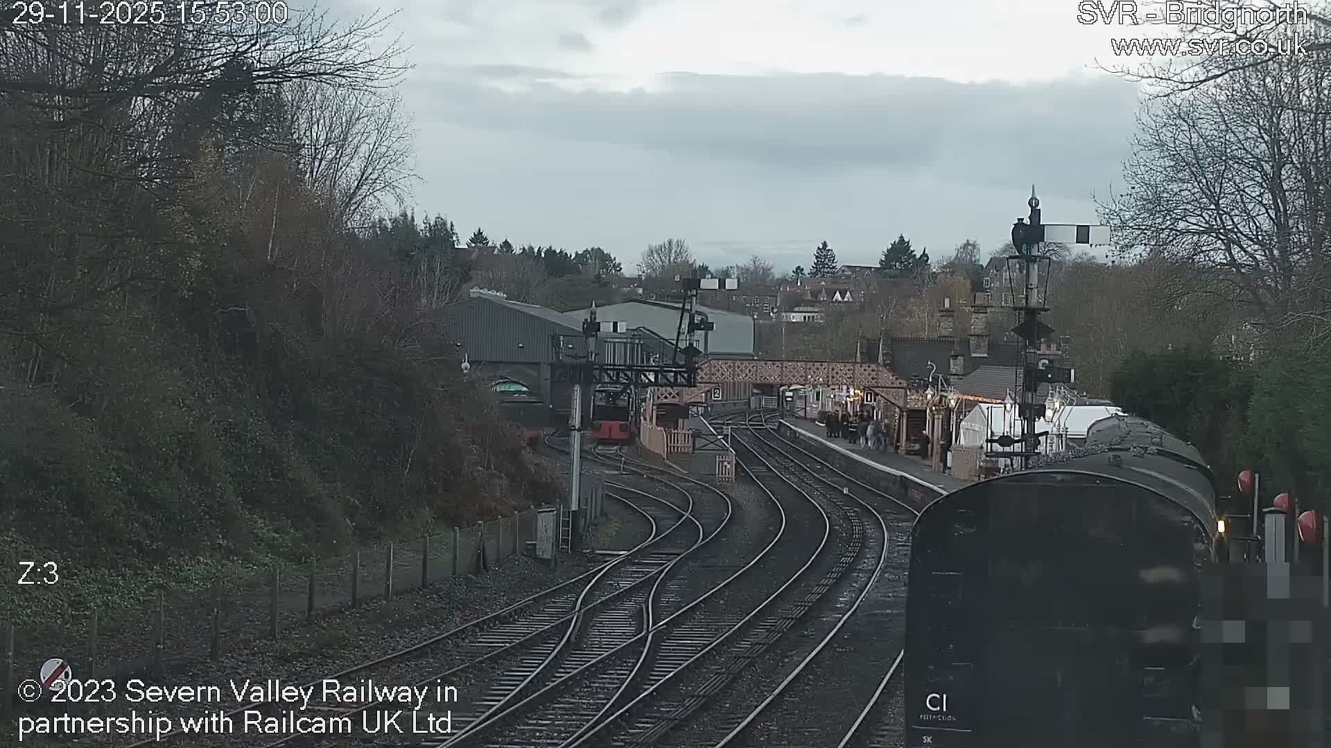 Bridgnorth Station on the Severn Valley Railway Live Cam - Bridgnorth, Shropshire, West Midlands, England, United Kingdom