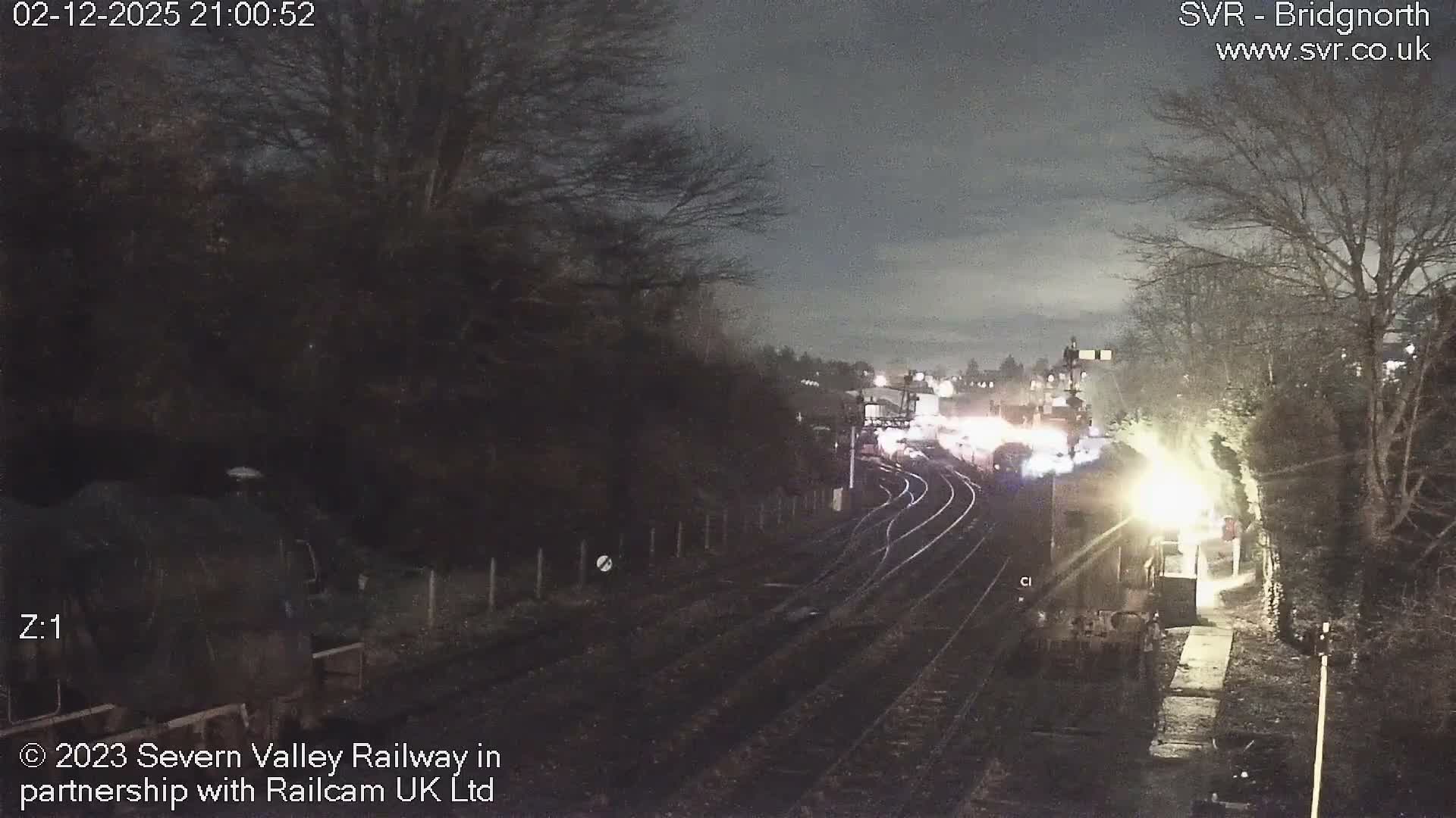 Bridgnorth Station on the Severn Valley Railway Live Cam - Bridgnorth, Shropshire, West Midlands, England, United Kingdom