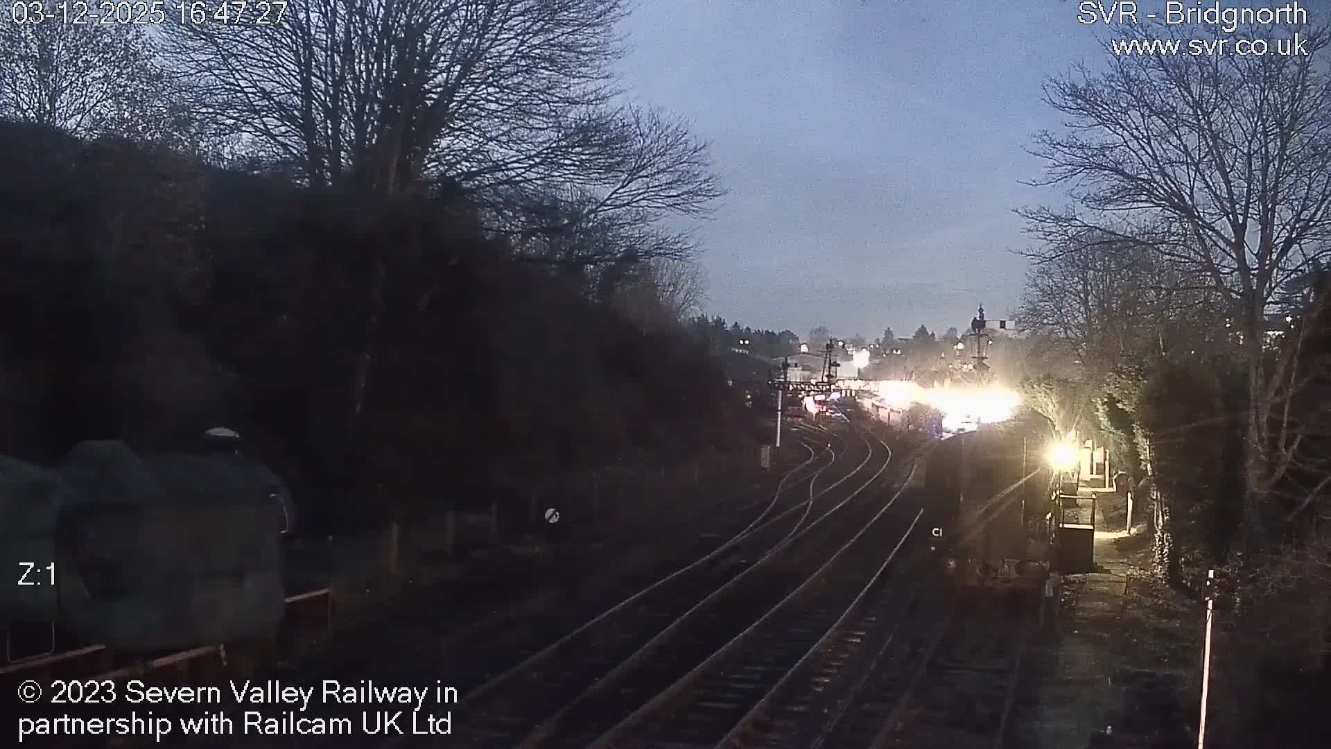 Bridgnorth Station on the Severn Valley Railway Live Cam - Bridgnorth, Shropshire, West Midlands, England, United Kingdom