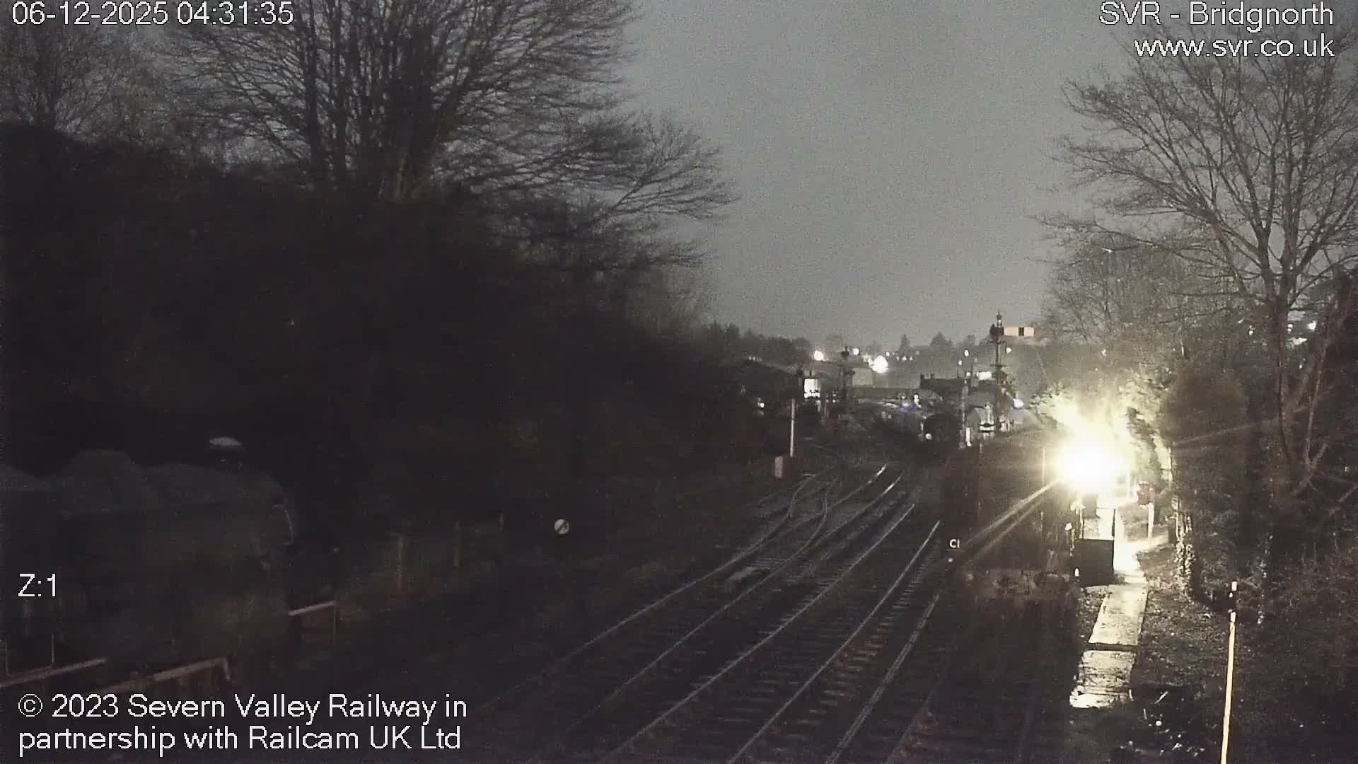Bridgnorth Station on the Severn Valley Railway Live Cam - Bridgnorth, Shropshire, West Midlands, England, United Kingdom