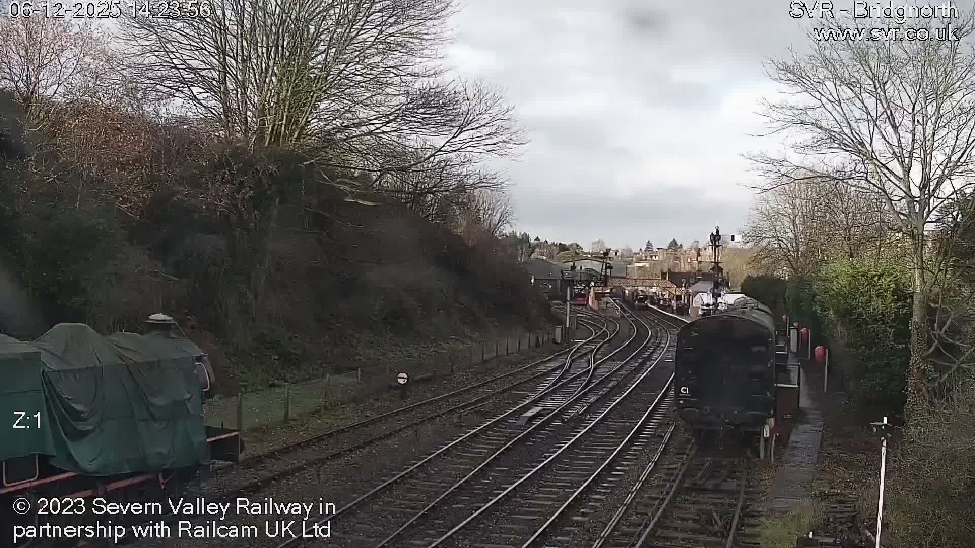 Bridgnorth Station on the Severn Valley Railway Live Cam - Bridgnorth, Shropshire, West Midlands, England, United Kingdom