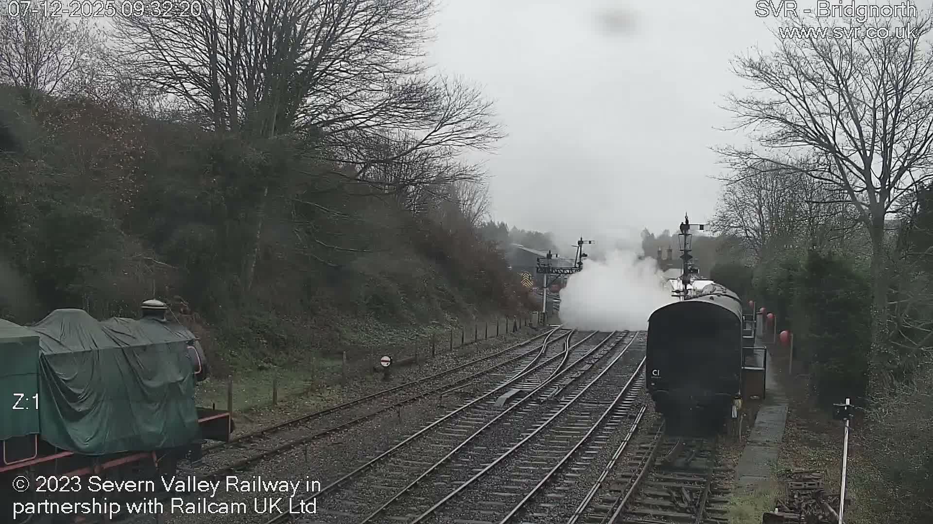 Bridgnorth Station on the Severn Valley Railway Live Cam - Bridgnorth, Shropshire, West Midlands, England, United Kingdom