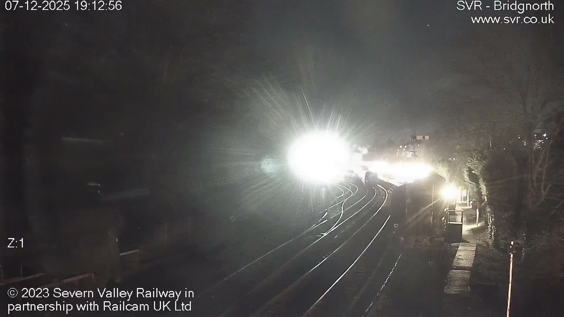 Bridgnorth Station on the Severn Valley Railway Live Cam - Bridgnorth, Shropshire, West Midlands, England, United Kingdom