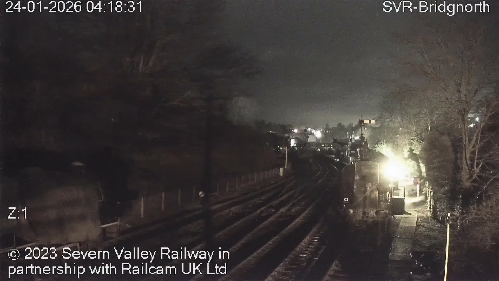 Bridgnorth Station on the Severn Valley Railway Live Cam - Bridgnorth, Shropshire, West Midlands, England, United Kingdom