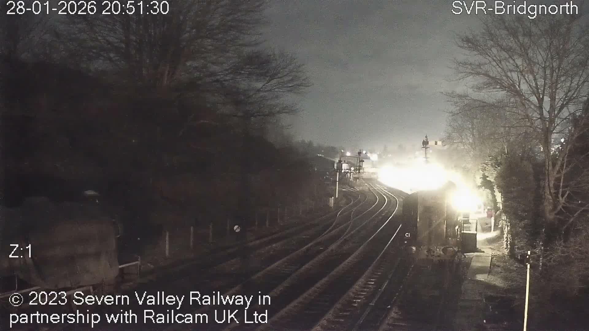 Bridgnorth Station on the Severn Valley Railway Live Cam - Bridgnorth, Shropshire, West Midlands, England, United Kingdom