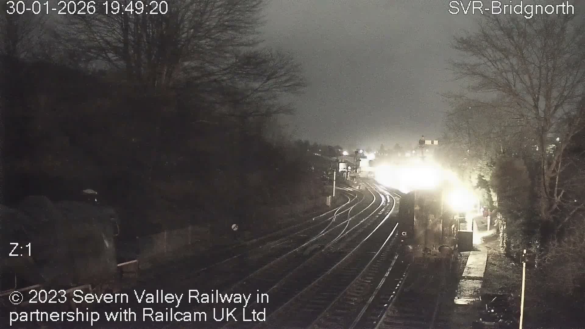 Bridgnorth Station on the Severn Valley Railway Live Cam - Bridgnorth, Shropshire, West Midlands, England, United Kingdom