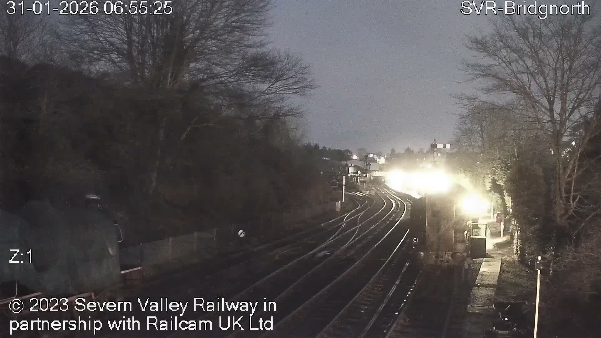 Bridgnorth Station on the Severn Valley Railway Live Cam - Bridgnorth, Shropshire, West Midlands, England, United Kingdom