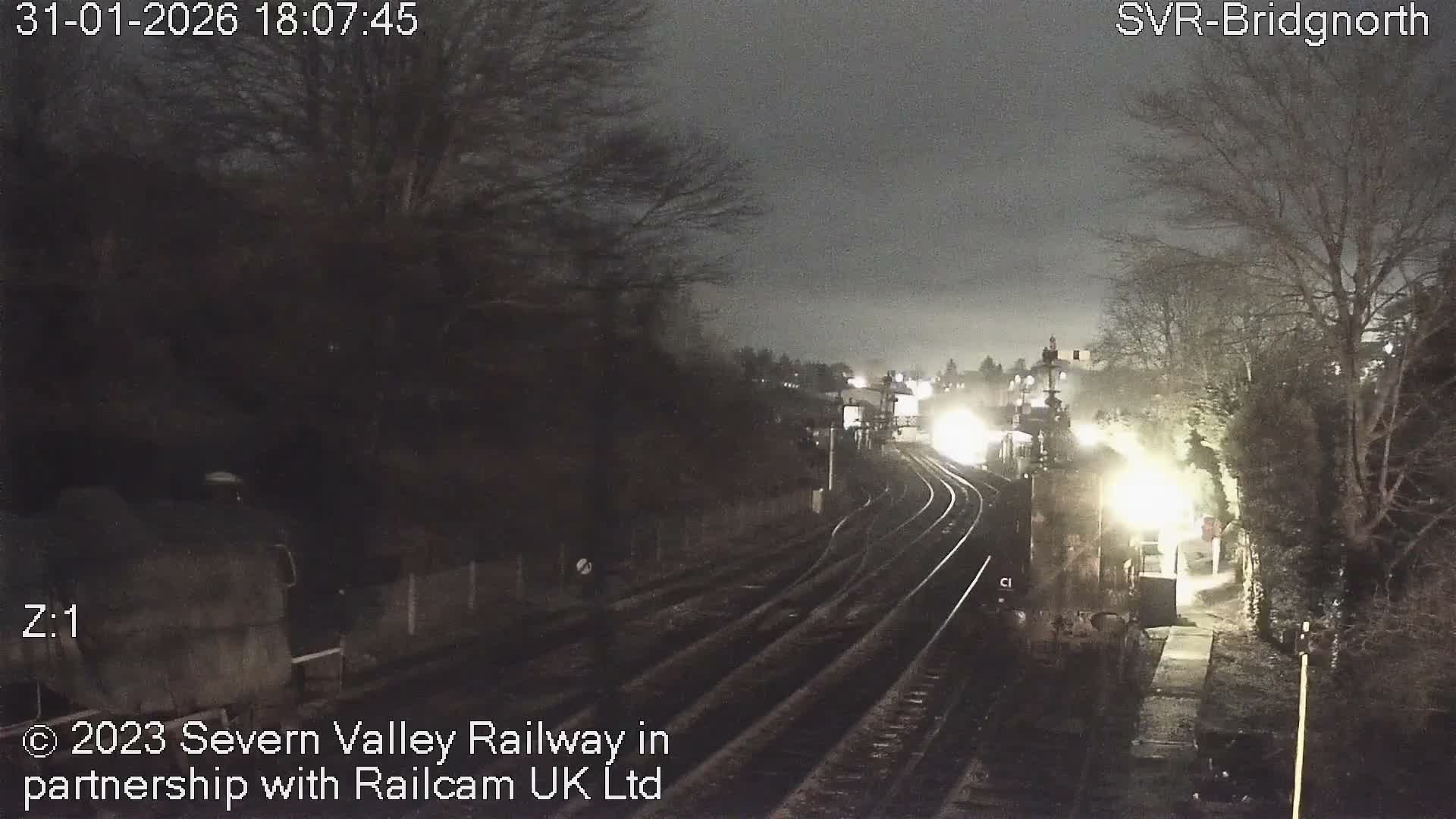 Bridgnorth Station on the Severn Valley Railway Live Cam - Bridgnorth, Shropshire, West Midlands, England, United Kingdom