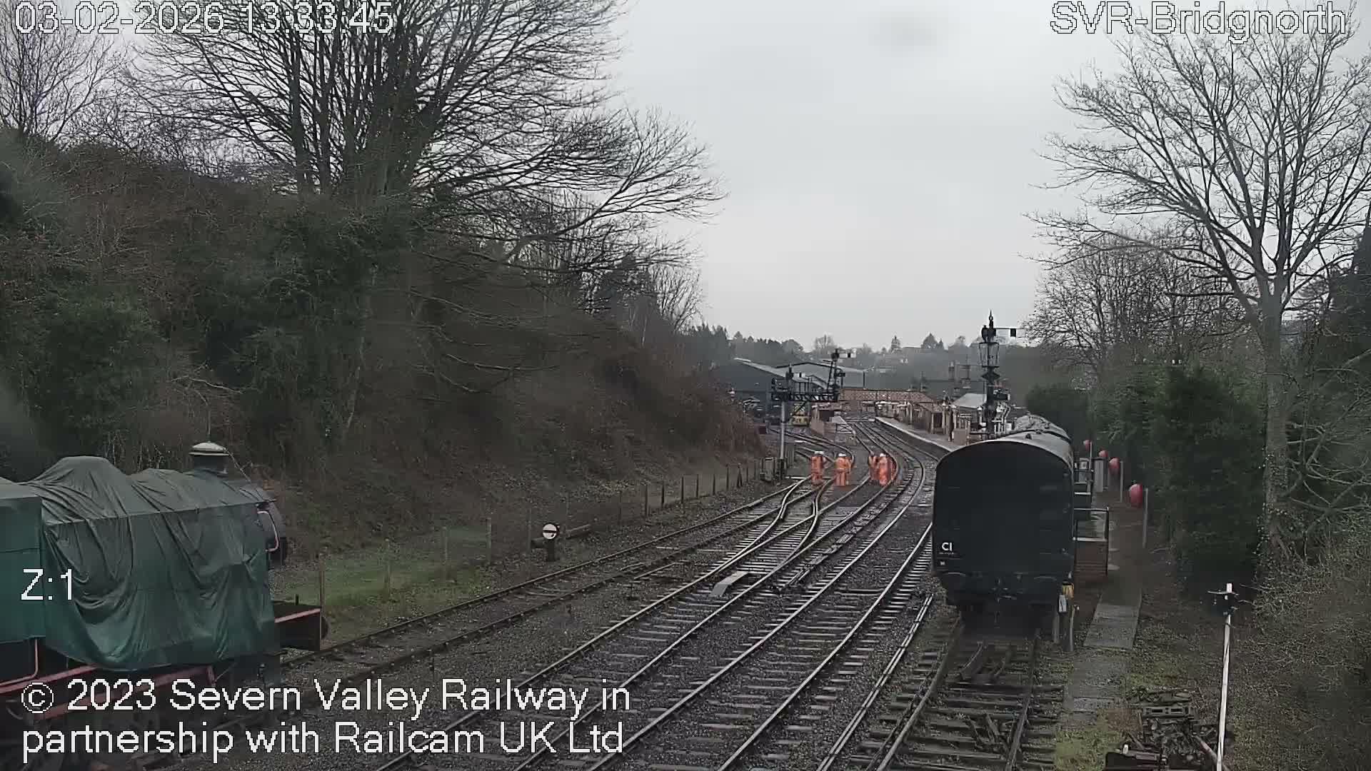 Bridgnorth Station on the Severn Valley Railway Live Cam - Bridgnorth, Shropshire, West Midlands, England, United Kingdom