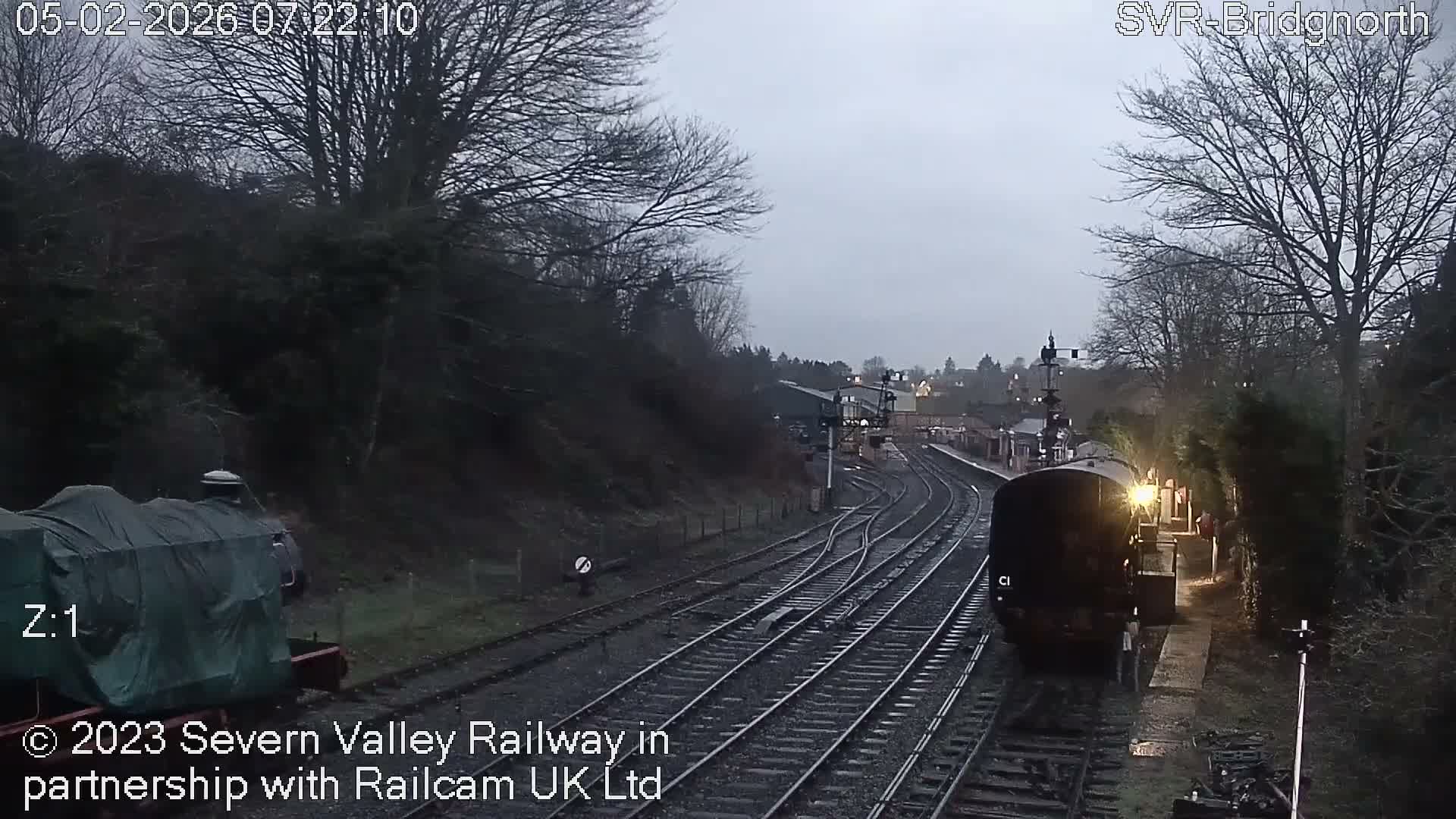 Bridgnorth Station on the Severn Valley Railway Live Cam - Bridgnorth, Shropshire, West Midlands, England, United Kingdom