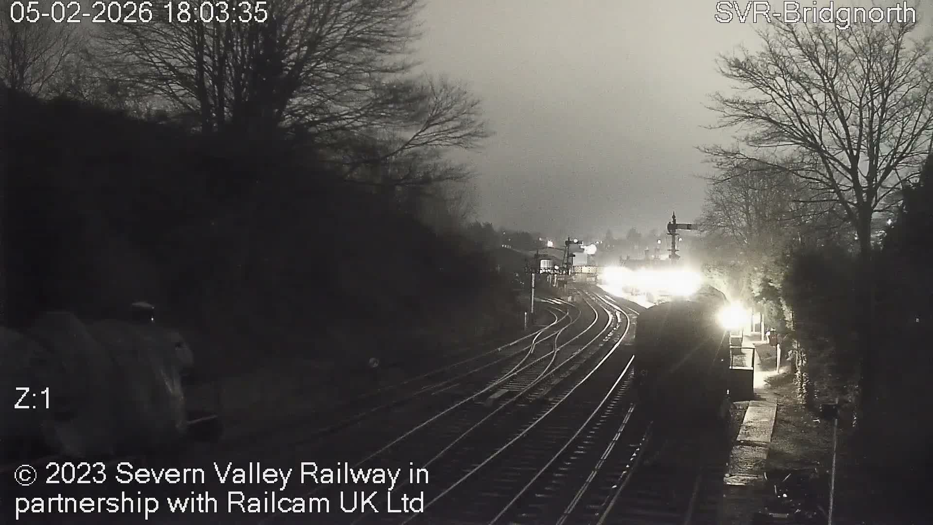 Bridgnorth Station on the Severn Valley Railway Live Cam - Bridgnorth, Shropshire, West Midlands, England, United Kingdom
