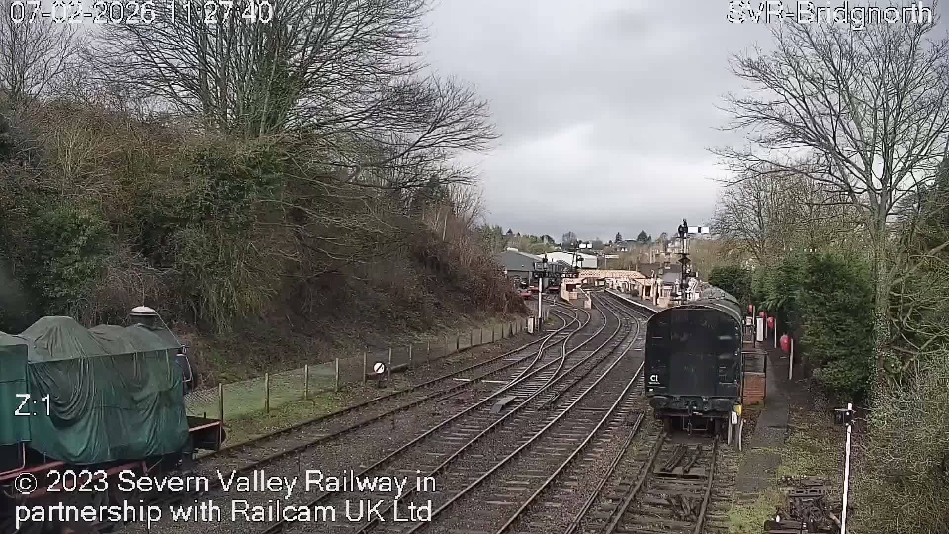 Bridgnorth Station on the Severn Valley Railway Live Cam - Bridgnorth, Shropshire, West Midlands, England, United Kingdom