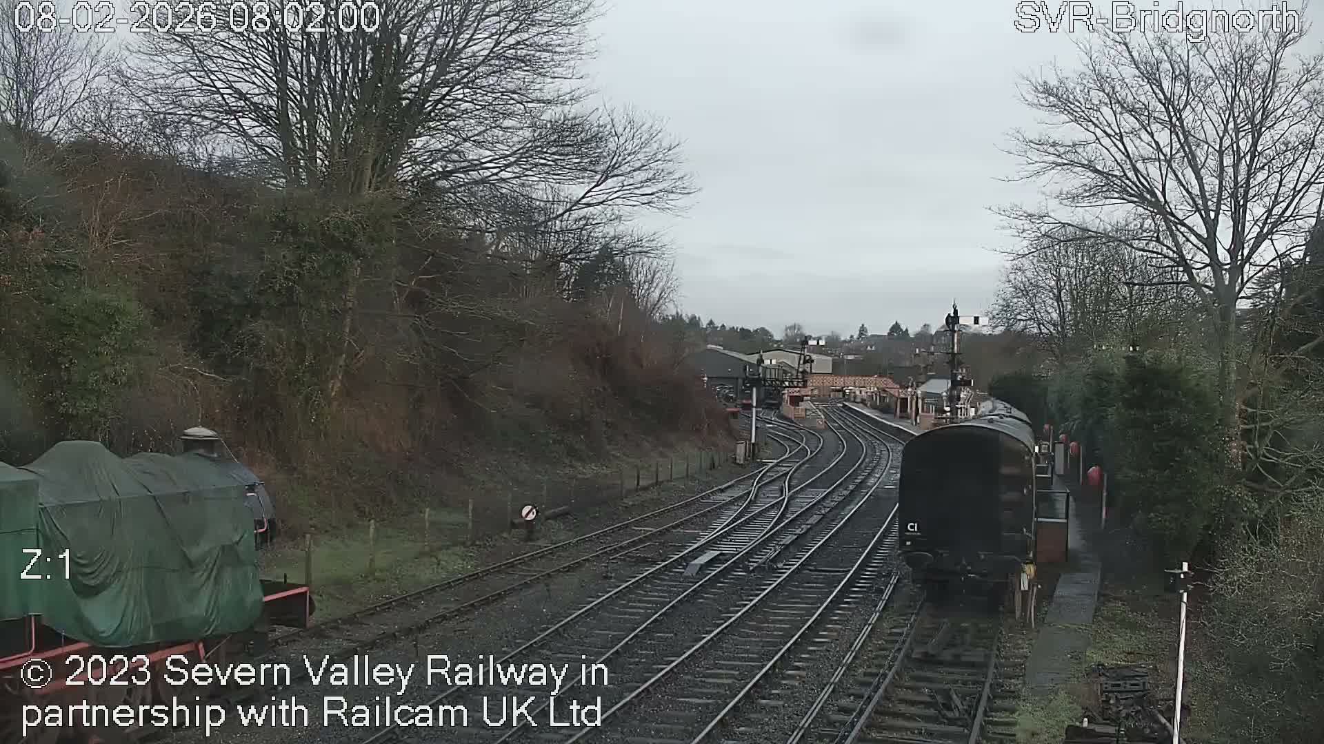 Bridgnorth Station on the Severn Valley Railway Live Cam - Bridgnorth, Shropshire, West Midlands, England, United Kingdom