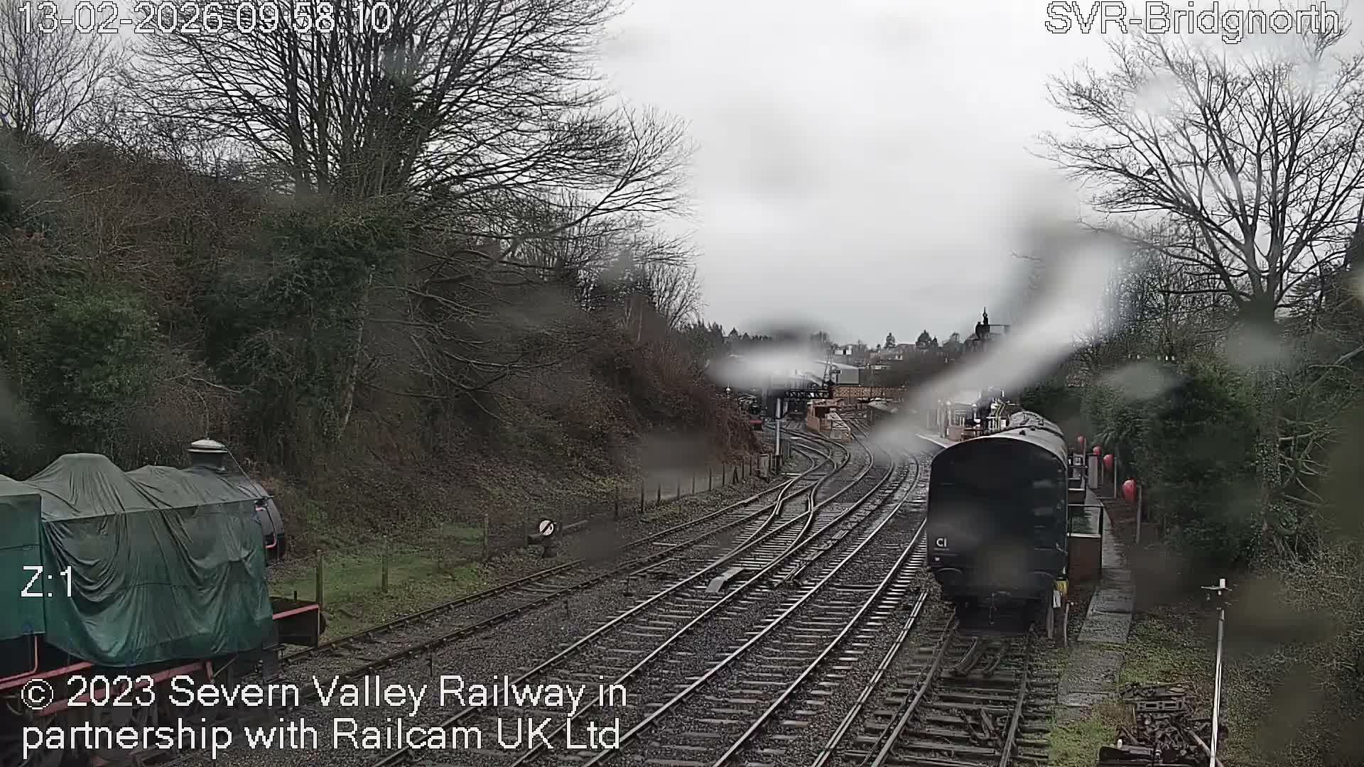 Bridgnorth Station on the Severn Valley Railway Live Cam - Bridgnorth, Shropshire, West Midlands, England, United Kingdom