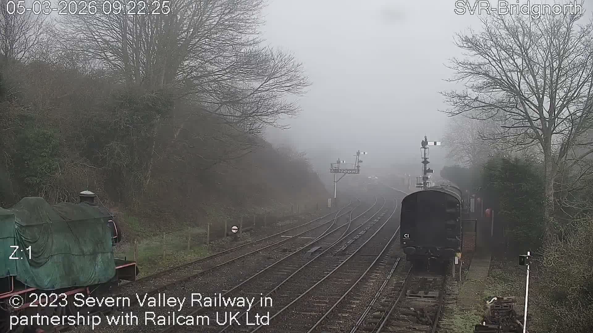 Bridgnorth Station on the Severn Valley Railway Live Cam - Bridgnorth, Shropshire, West Midlands, England, United Kingdom