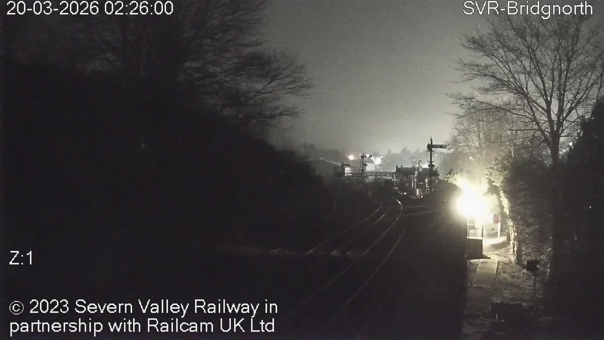 Bridgnorth Station on the Severn Valley Railway Live Cam - Bridgnorth, Shropshire, West Midlands, England, United Kingdom