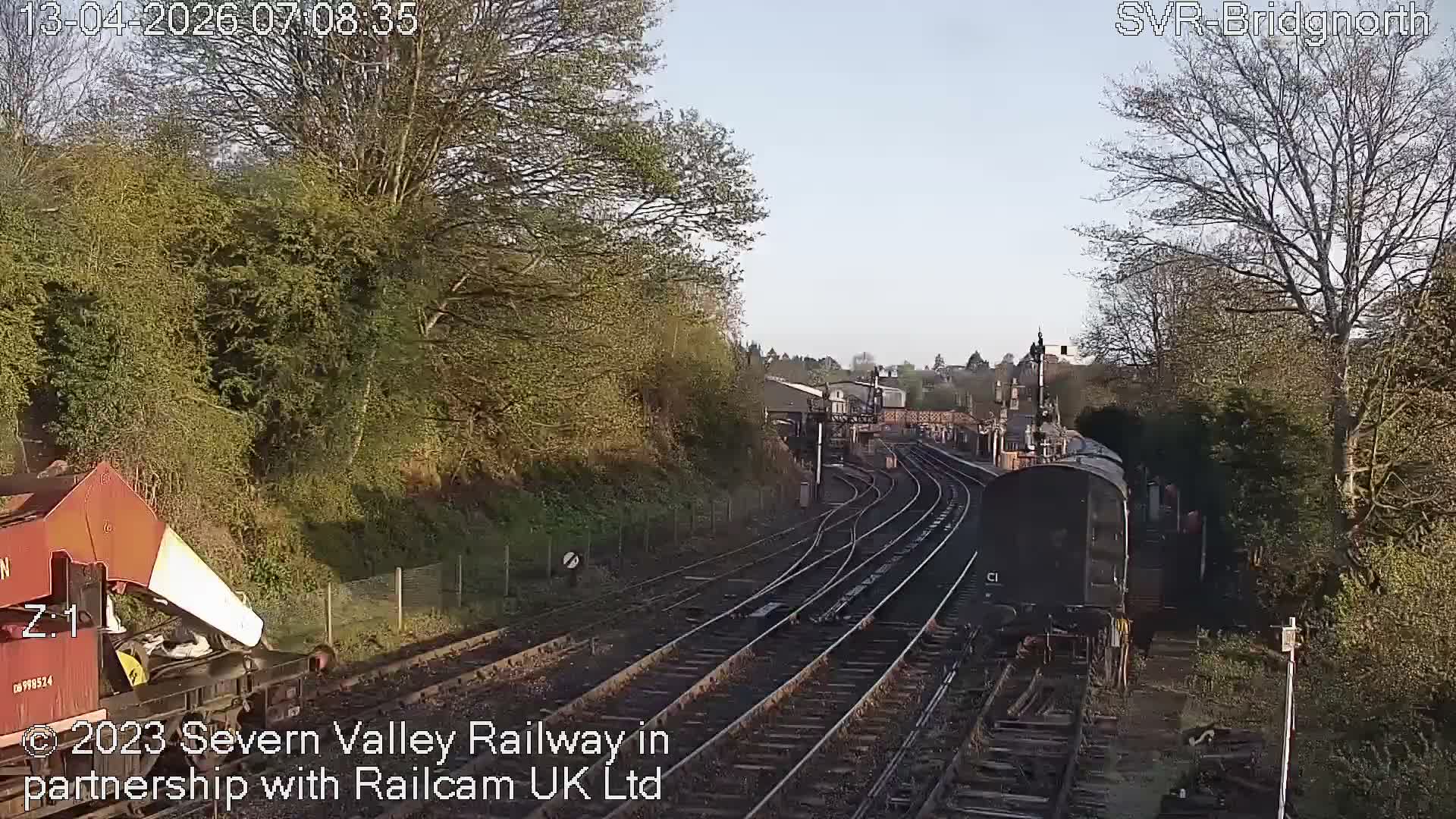 Bridgnorth Station on the Severn Valley Railway Live Cam - Bridgnorth, Shropshire, West Midlands, England, United Kingdom