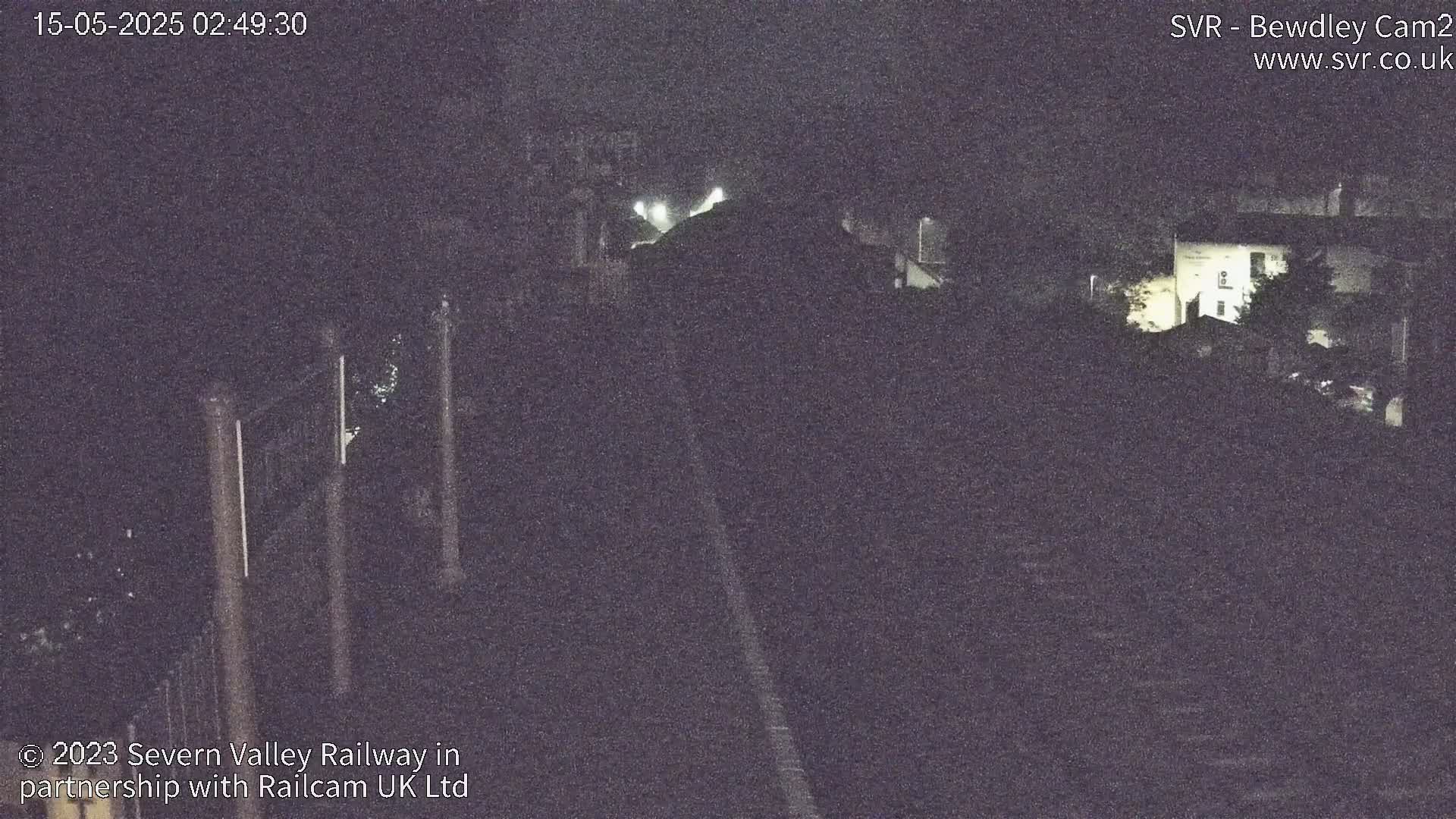 Bewdley Station West View on the Severn Valley Railway Live Cam - Bewdley, Wyre Forest, Worcestershire, West Midlands, England, United Kingdom