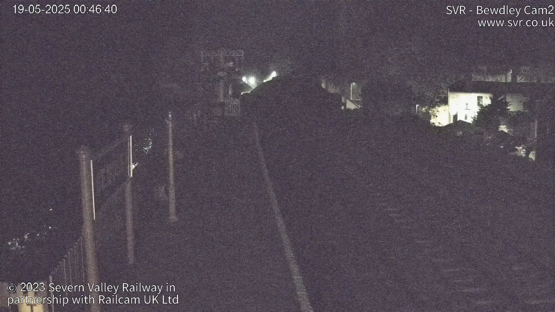 Bewdley Station West View on the Severn Valley Railway Live Cam - Bewdley, Wyre Forest, Worcestershire, West Midlands, England, United Kingdom