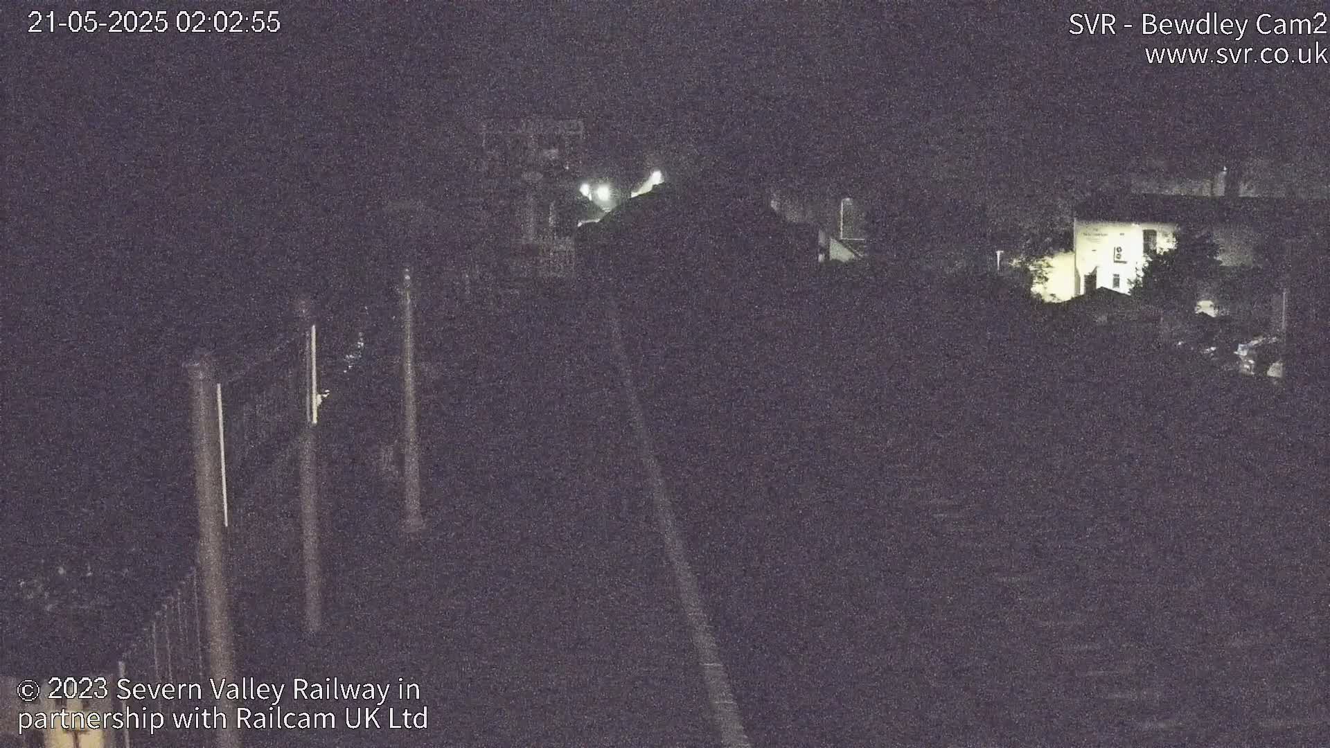 Bewdley Station West View on the Severn Valley Railway Live Cam - Bewdley, Wyre Forest, Worcestershire, West Midlands, England, United Kingdom