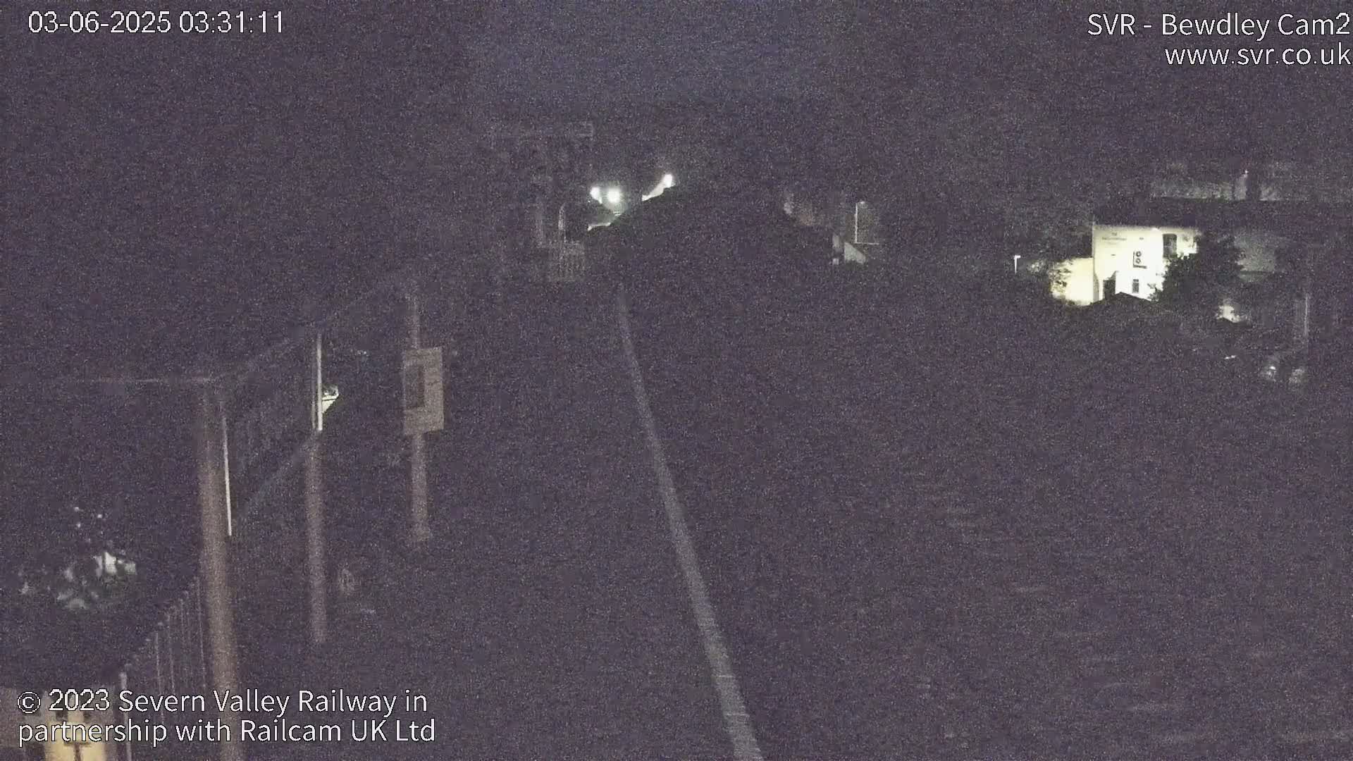 Bewdley Station West View on the Severn Valley Railway Live Cam - Bewdley, Wyre Forest, Worcestershire, West Midlands, England, United Kingdom