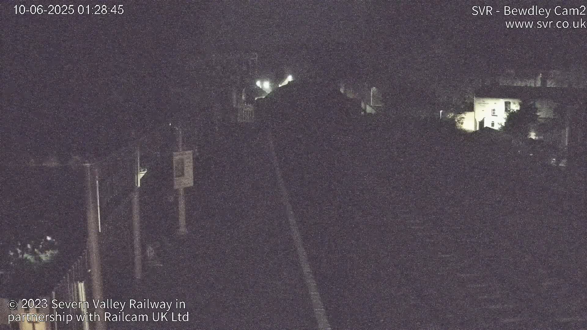 Bewdley Station West View on the Severn Valley Railway Live Cam - Bewdley, Wyre Forest, Worcestershire, West Midlands, England, United Kingdom