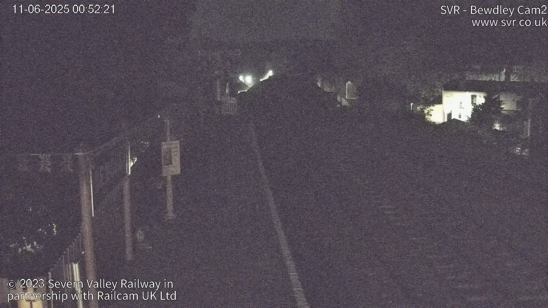 Bewdley Station West View on the Severn Valley Railway Live Cam - Bewdley, Wyre Forest, Worcestershire, West Midlands, England, United Kingdom