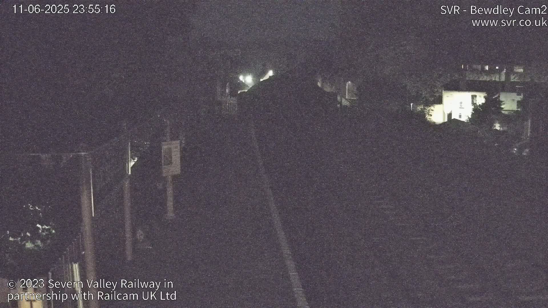 Bewdley Station West View on the Severn Valley Railway Live Cam - Bewdley, Wyre Forest, Worcestershire, West Midlands, England, United Kingdom
