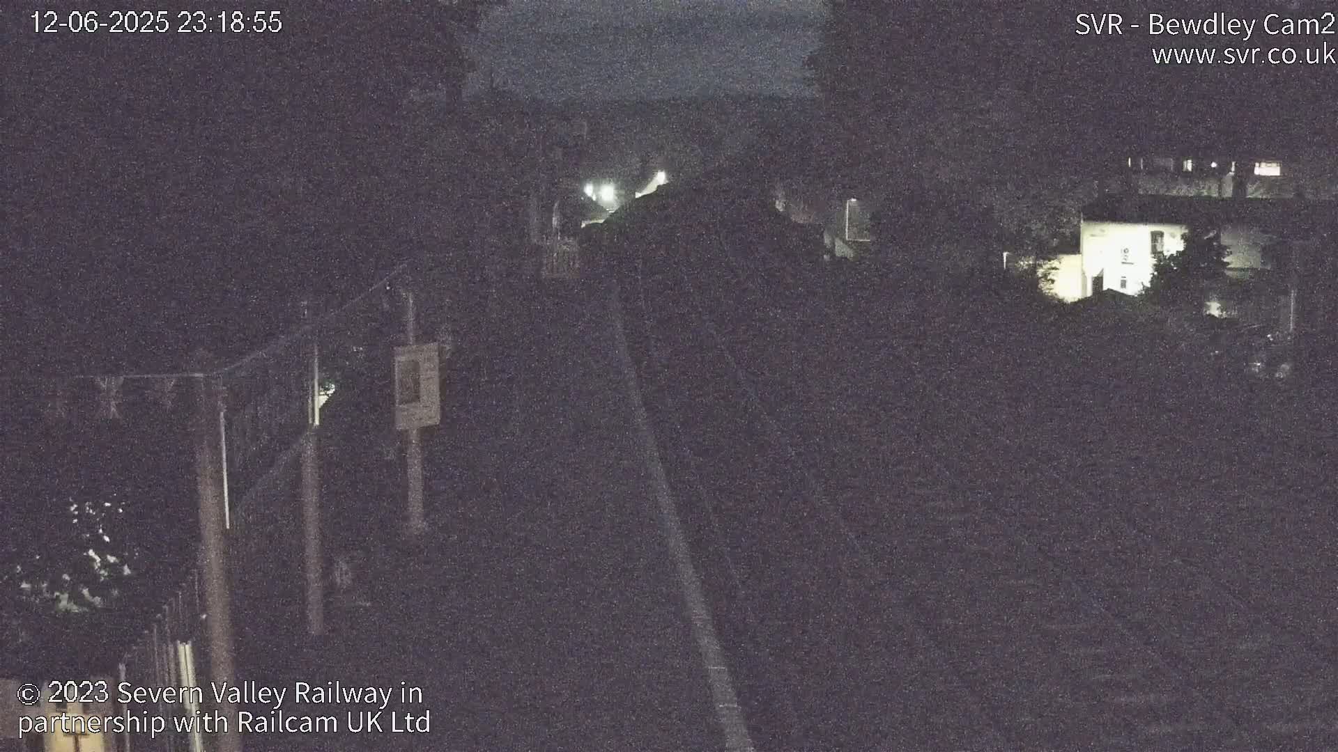 Bewdley Station West View on the Severn Valley Railway Live Cam - Bewdley, Wyre Forest, Worcestershire, West Midlands, England, United Kingdom