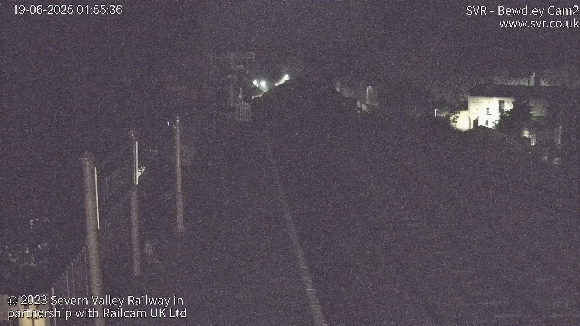 Bewdley Station West View on the Severn Valley Railway Live Cam - Bewdley, Wyre Forest, Worcestershire, West Midlands, England, United Kingdom