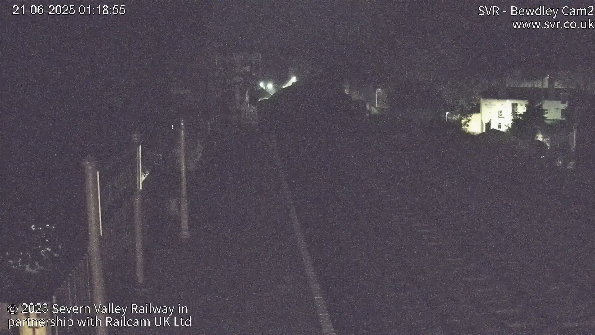 Bewdley Station West View on the Severn Valley Railway Live Cam - Bewdley, Wyre Forest, Worcestershire, West Midlands, England, United Kingdom