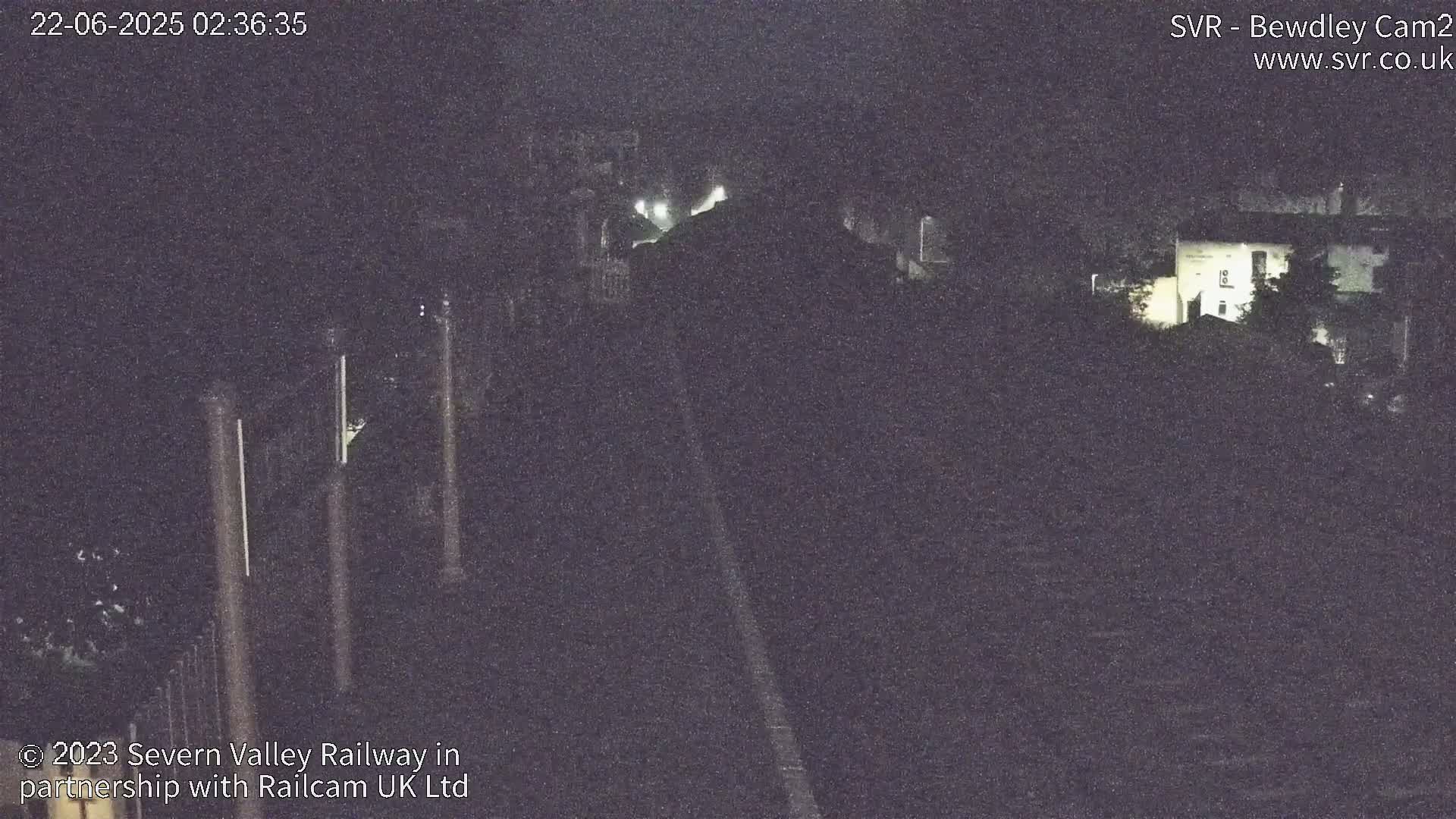 Bewdley Station West View on the Severn Valley Railway Live Cam - Bewdley, Wyre Forest, Worcestershire, West Midlands, England, United Kingdom