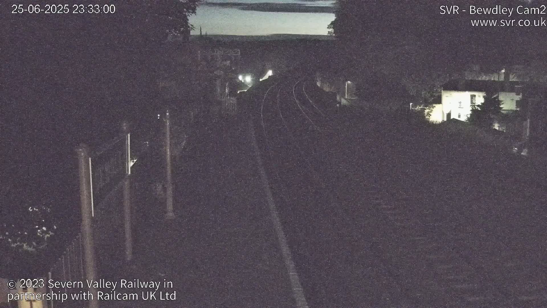 Bewdley Station West View on the Severn Valley Railway Live Cam - Bewdley, Wyre Forest, Worcestershire, West Midlands, England, United Kingdom