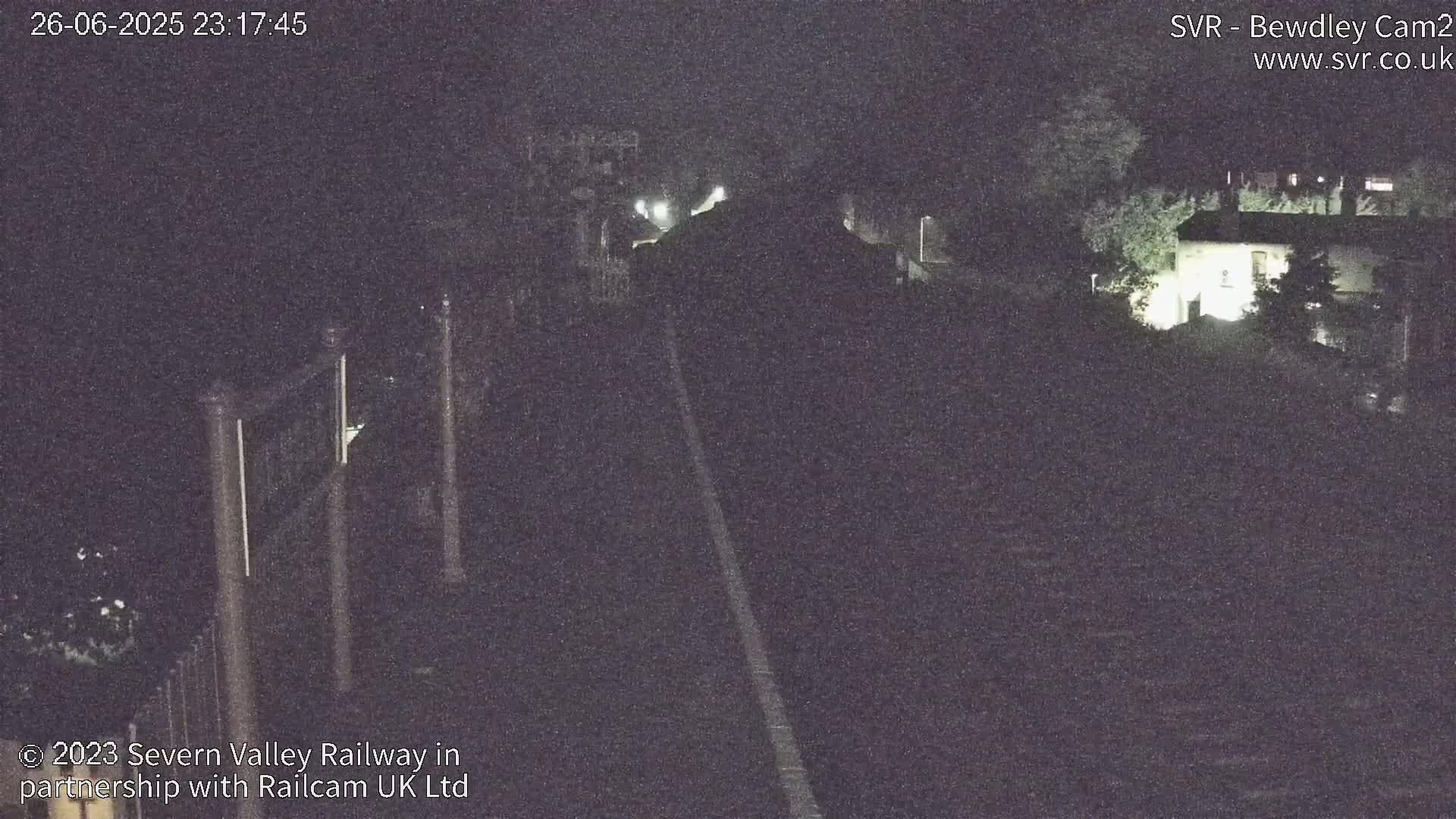 Bewdley Station West View on the Severn Valley Railway Live Cam - Bewdley, Wyre Forest, Worcestershire, West Midlands, England, United Kingdom