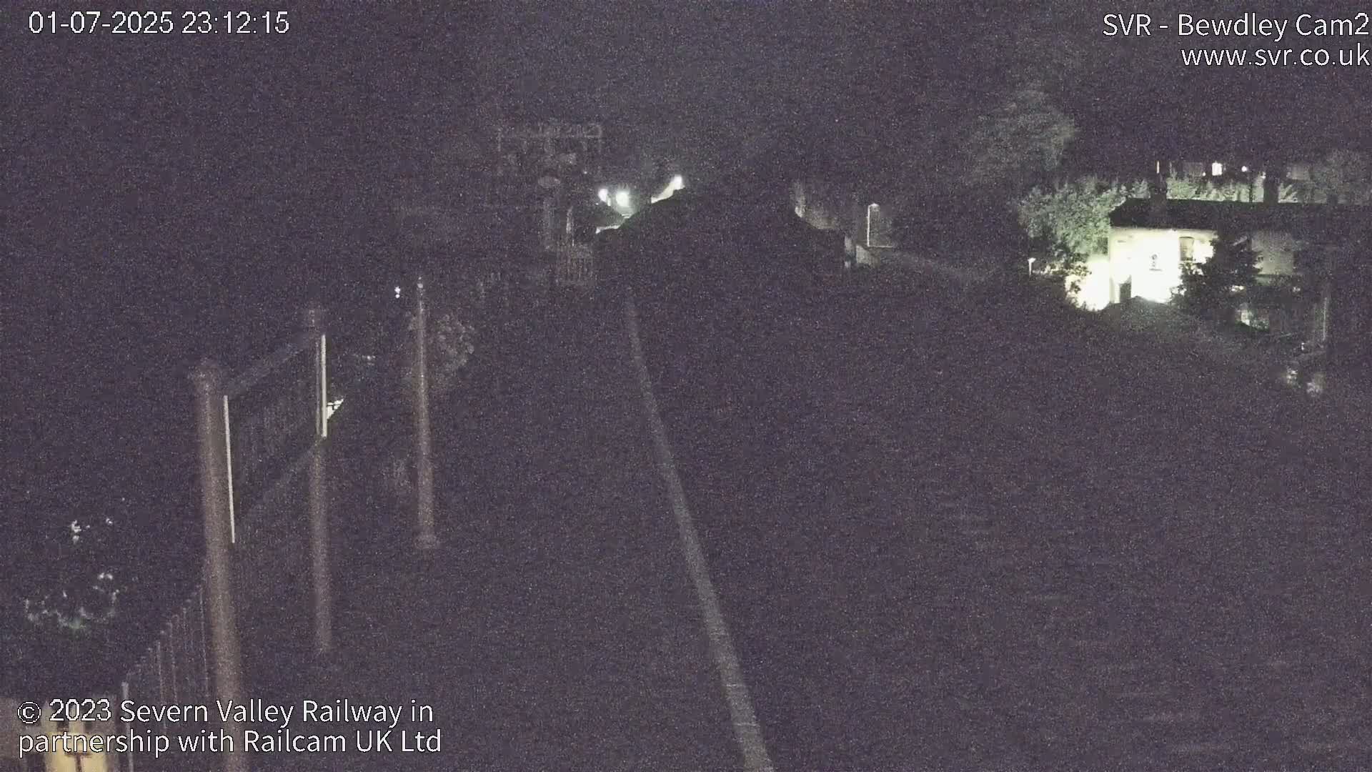 Bewdley Station West View on the Severn Valley Railway Live Cam - Bewdley, Wyre Forest, Worcestershire, West Midlands, England, United Kingdom