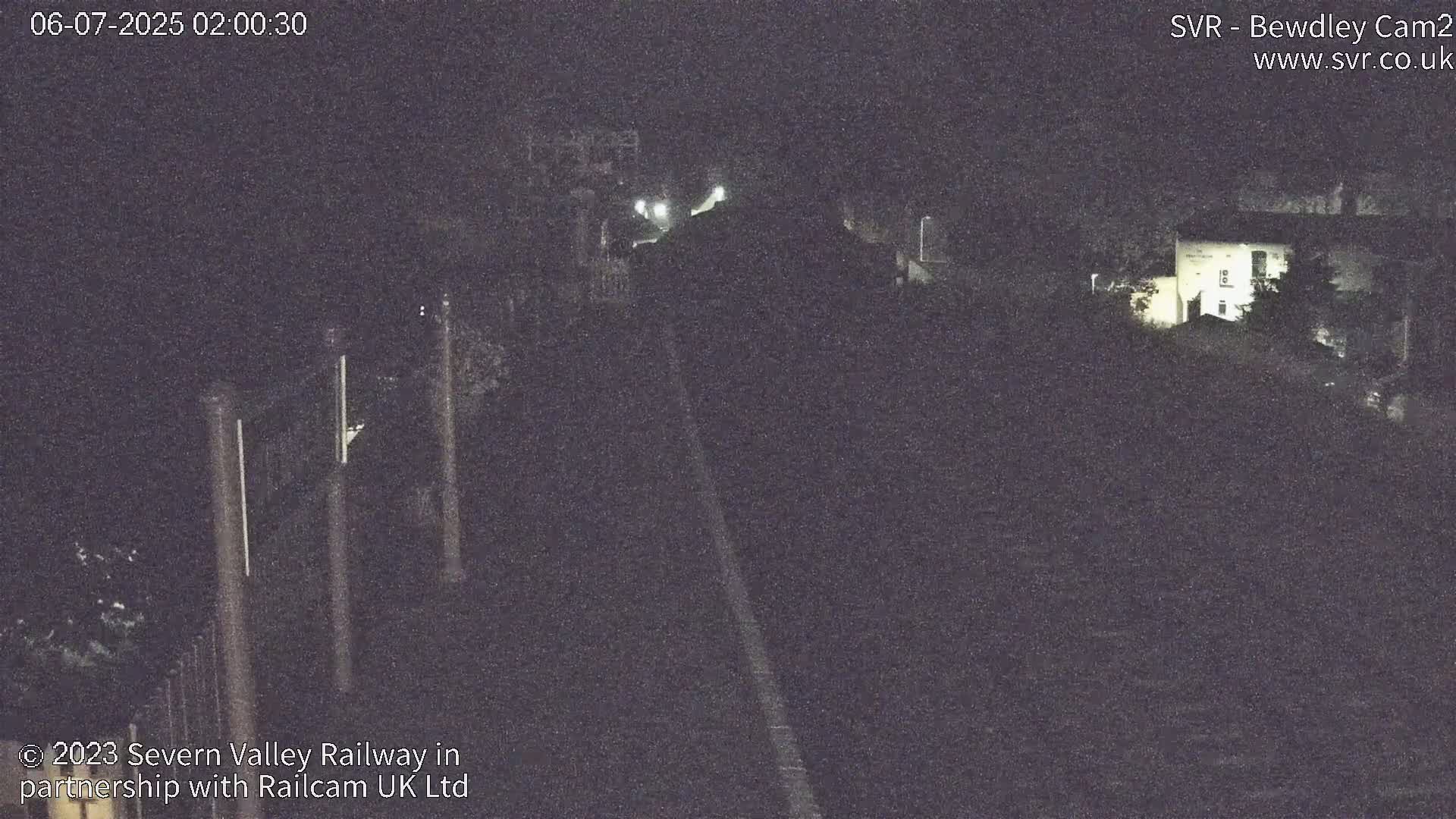 Bewdley Station West View on the Severn Valley Railway Live Cam - Bewdley, Wyre Forest, Worcestershire, West Midlands, England, United Kingdom