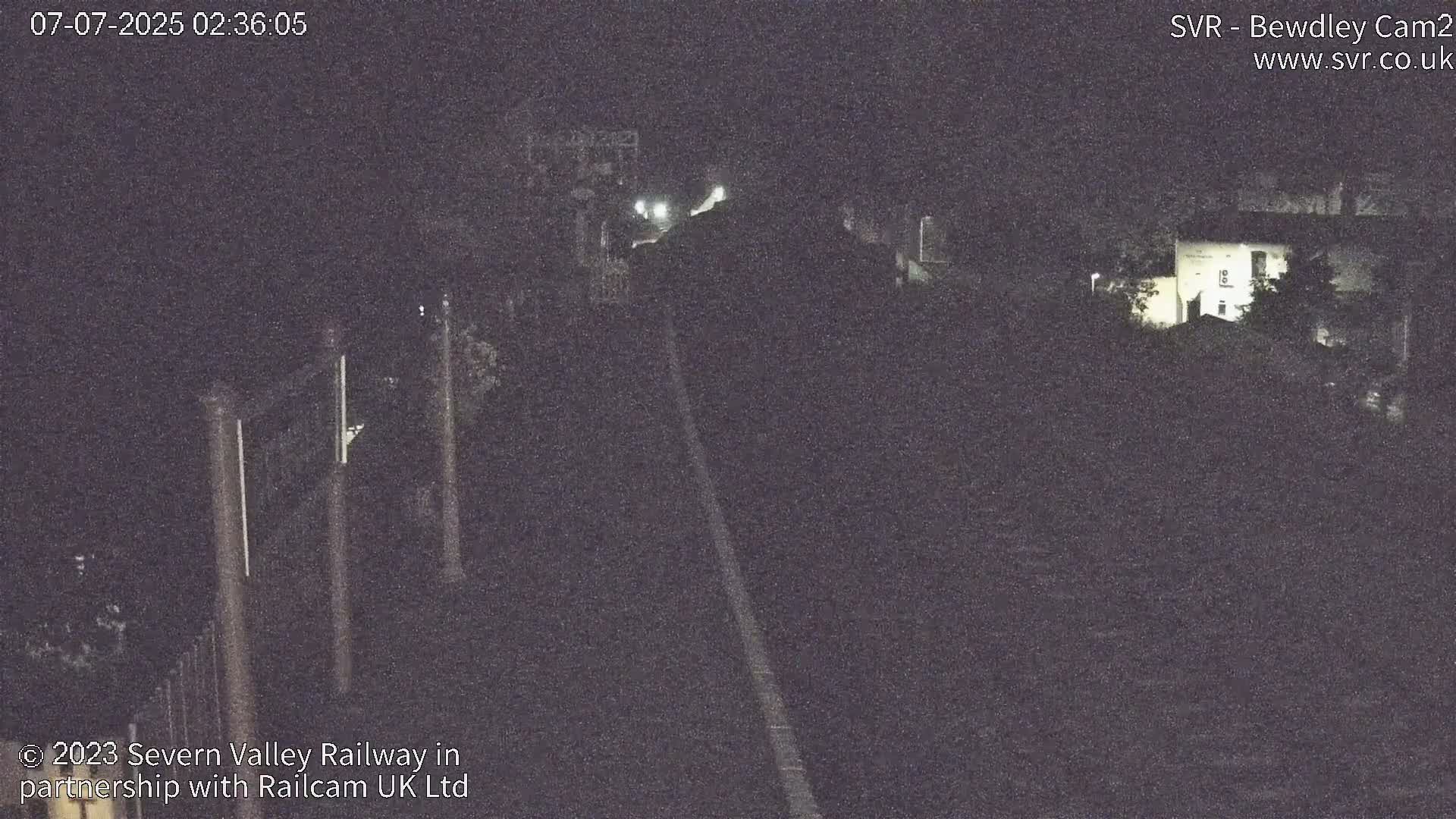 Bewdley Station West View on the Severn Valley Railway Live Cam - Bewdley, Wyre Forest, Worcestershire, West Midlands, England, United Kingdom