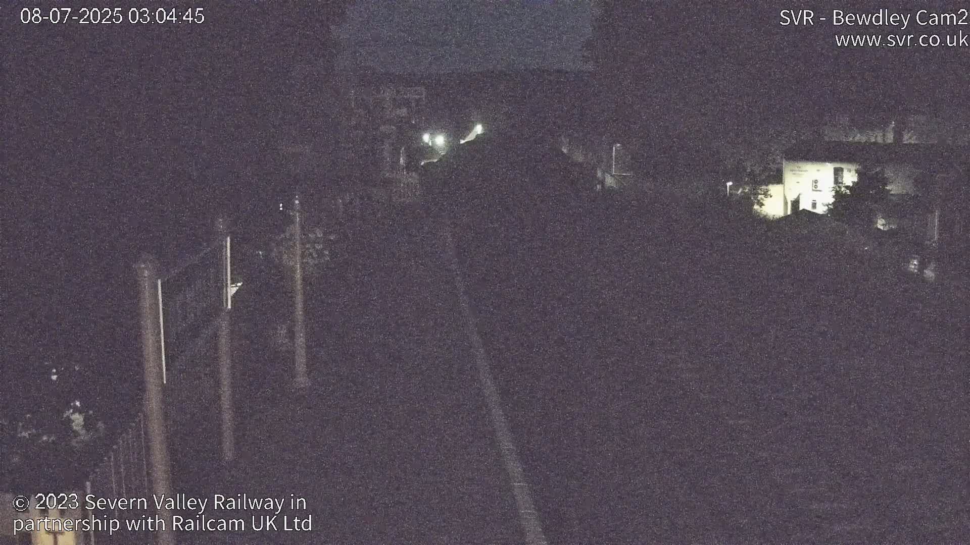 Bewdley Station West View on the Severn Valley Railway Live Cam - Bewdley, Wyre Forest, Worcestershire, West Midlands, England, United Kingdom