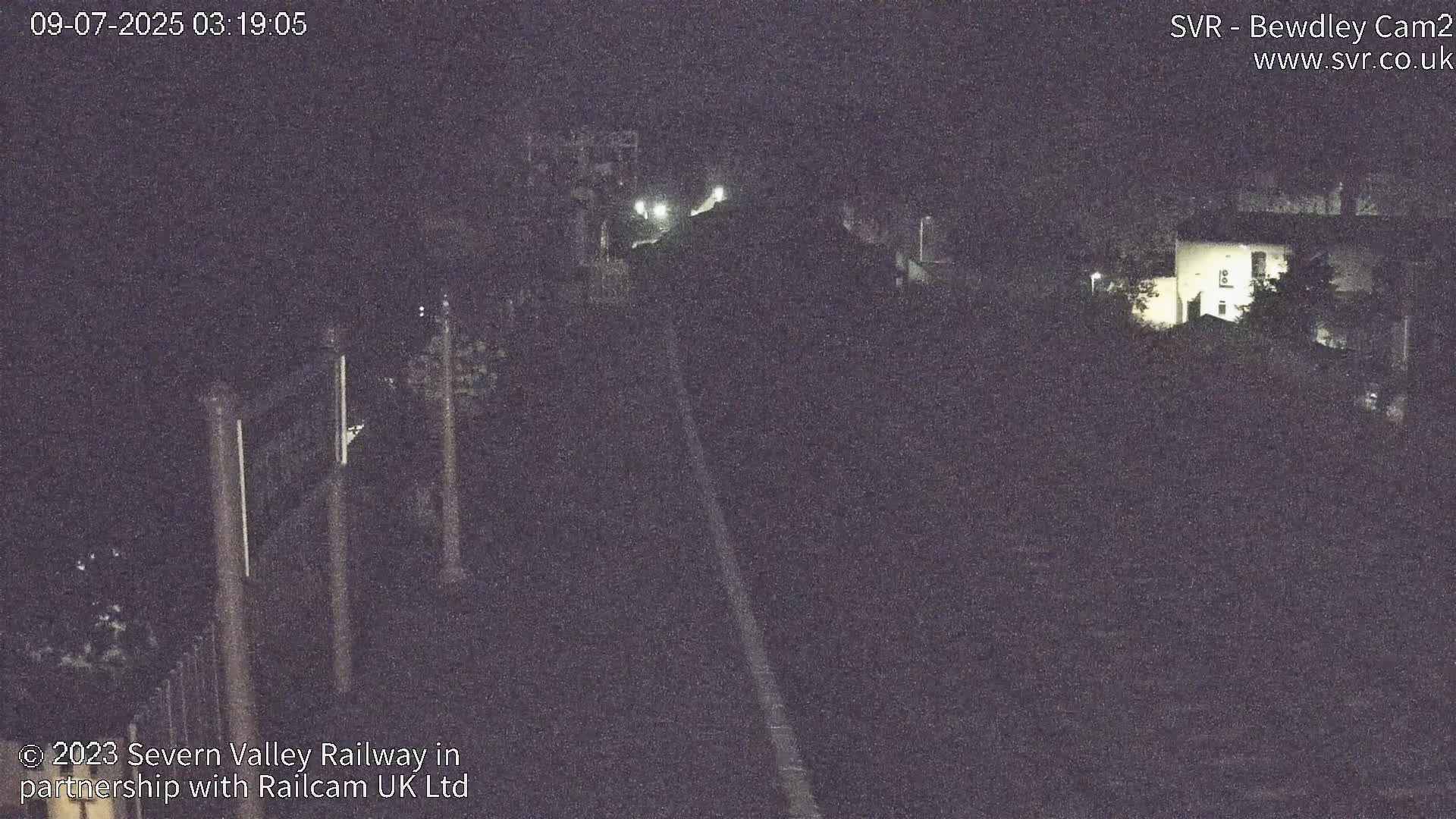 Bewdley Station West View on the Severn Valley Railway Live Cam - Bewdley, Wyre Forest, Worcestershire, West Midlands, England, United Kingdom
