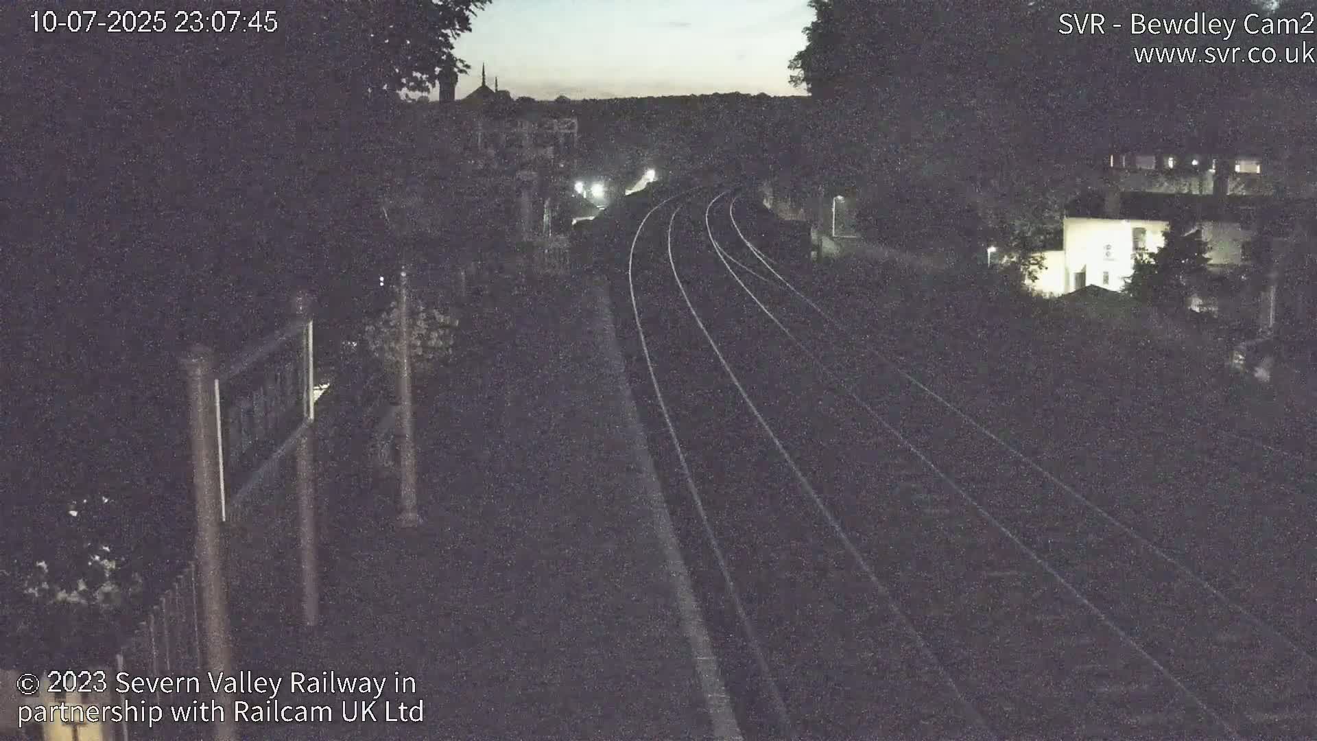 Bewdley Station West View on the Severn Valley Railway Live Cam - Bewdley, Wyre Forest, Worcestershire, West Midlands, England, United Kingdom