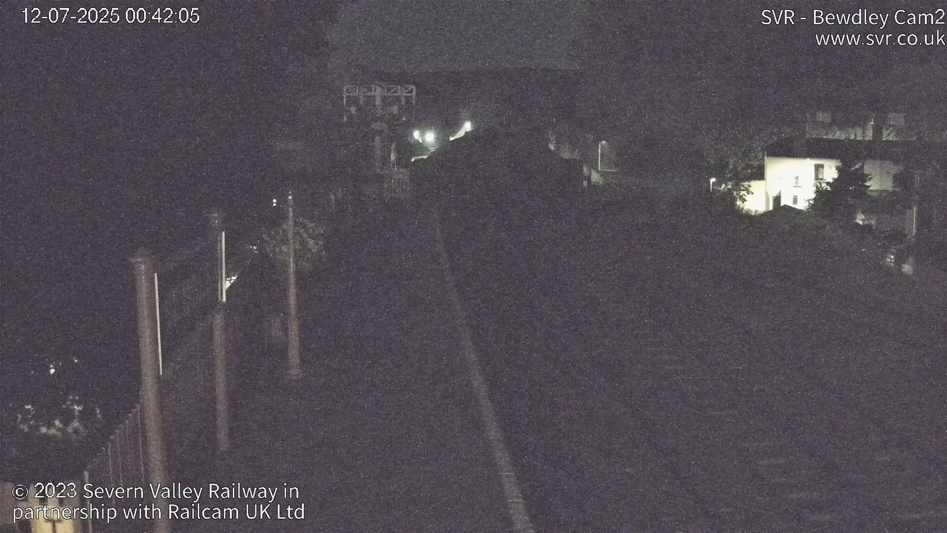 Bewdley Station West View on the Severn Valley Railway Live Cam - Bewdley, Wyre Forest, Worcestershire, West Midlands, England, United Kingdom
