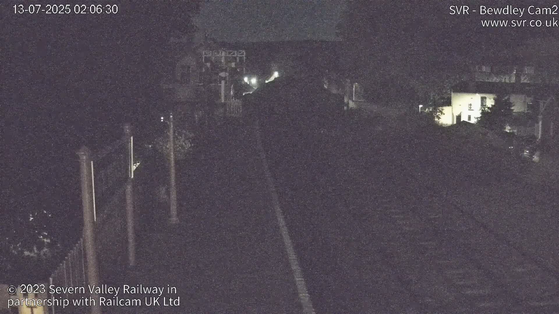 Bewdley Station West View on the Severn Valley Railway Live Cam - Bewdley, Wyre Forest, Worcestershire, West Midlands, England, United Kingdom