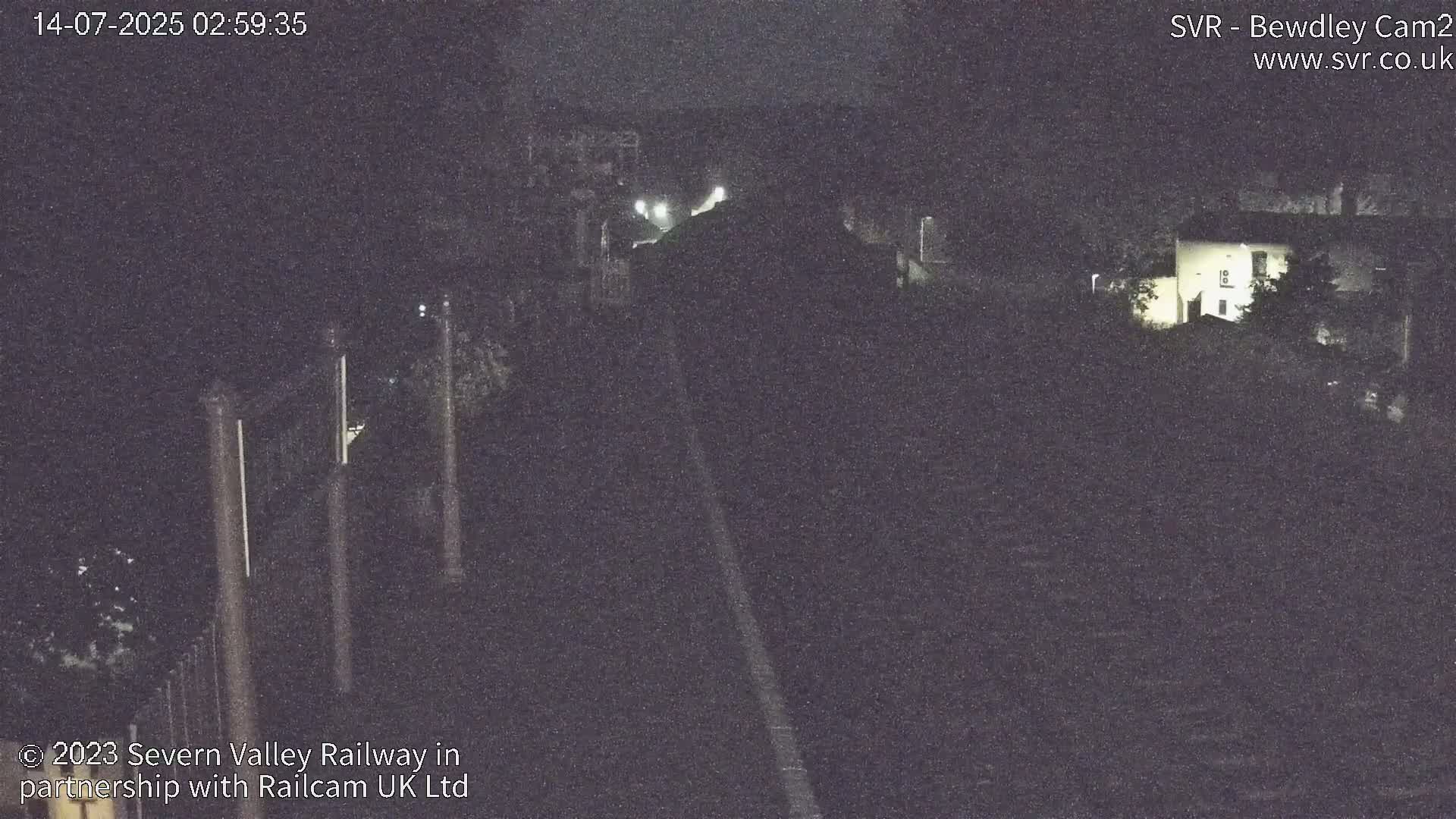 Bewdley Station West View on the Severn Valley Railway Live Cam - Bewdley, Wyre Forest, Worcestershire, West Midlands, England, United Kingdom