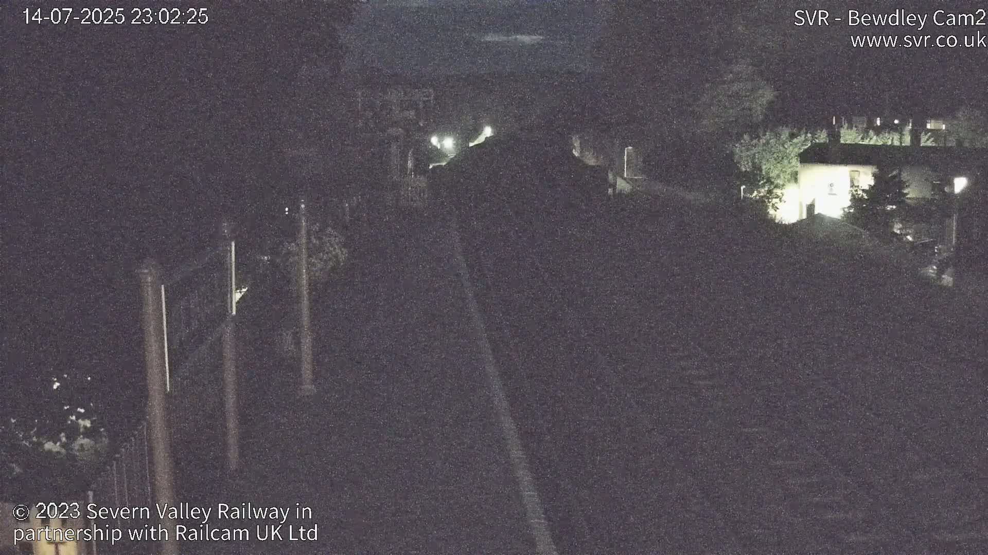 Bewdley Station West View on the Severn Valley Railway Live Cam - Bewdley, Wyre Forest, Worcestershire, West Midlands, England, United Kingdom