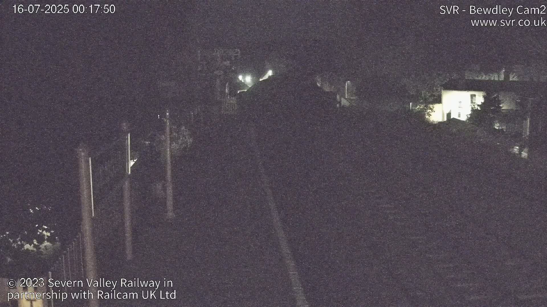 Bewdley Station West View on the Severn Valley Railway Live Cam - Bewdley, Wyre Forest, Worcestershire, West Midlands, England, United Kingdom