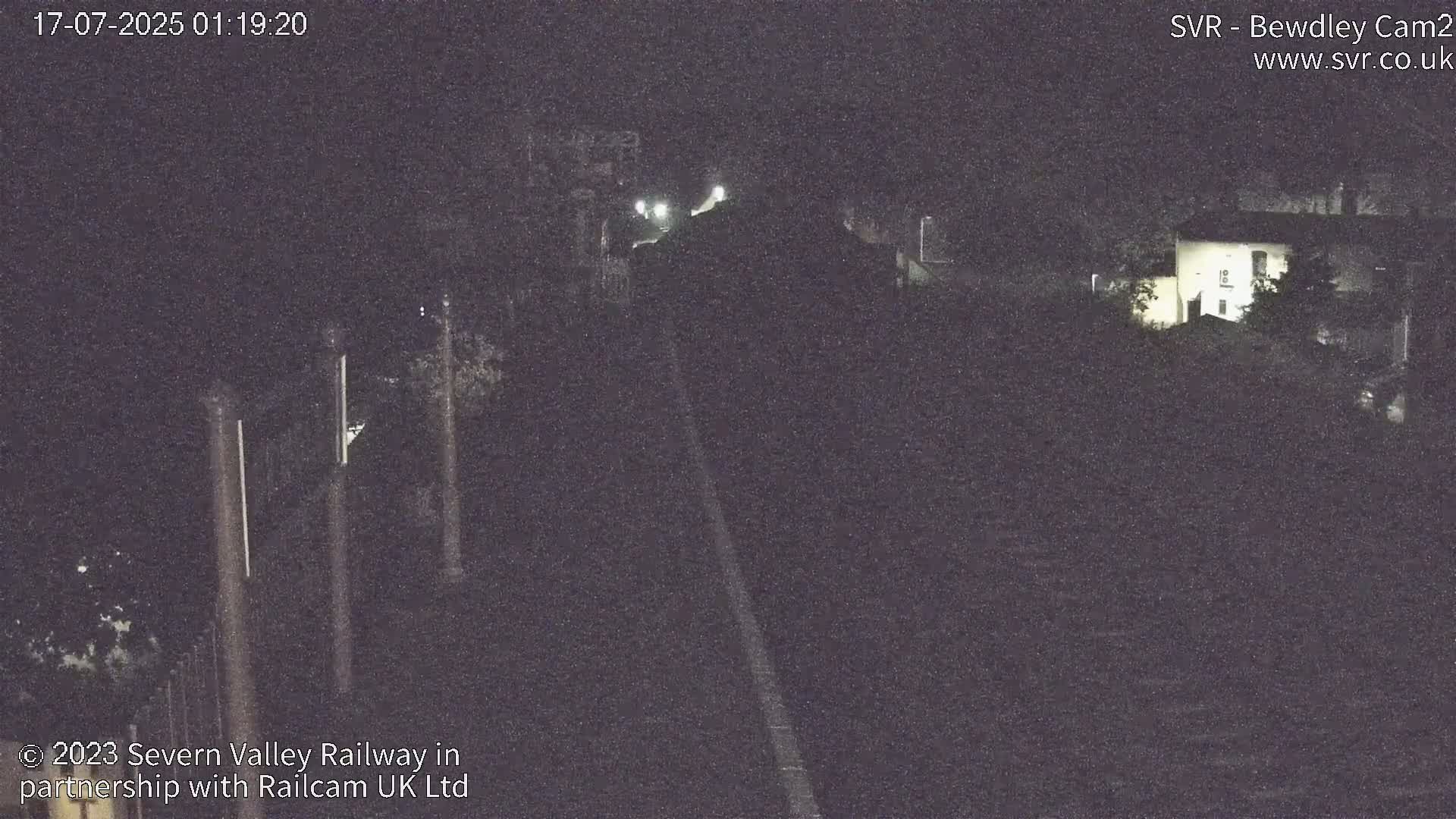Bewdley Station West View on the Severn Valley Railway Live Cam - Bewdley, Wyre Forest, Worcestershire, West Midlands, England, United Kingdom