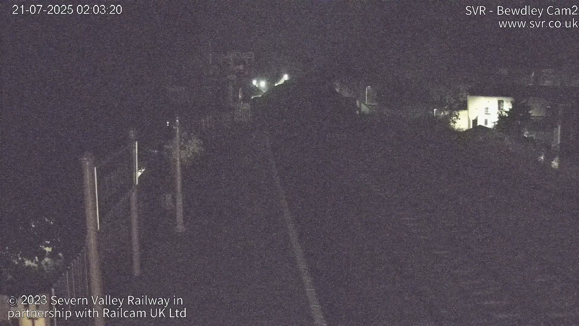Bewdley Station West View on the Severn Valley Railway Live Cam - Bewdley, Wyre Forest, Worcestershire, West Midlands, England, United Kingdom
