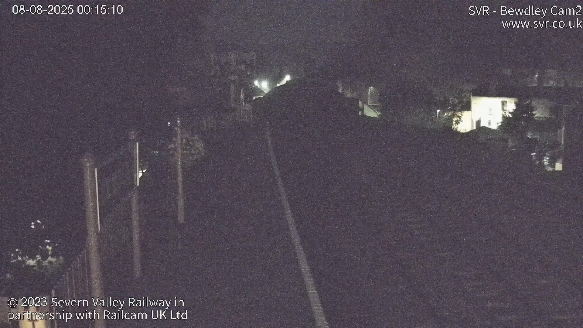 Bewdley Station West View on the Severn Valley Railway Live Cam - Bewdley, Wyre Forest, Worcestershire, West Midlands, England, United Kingdom