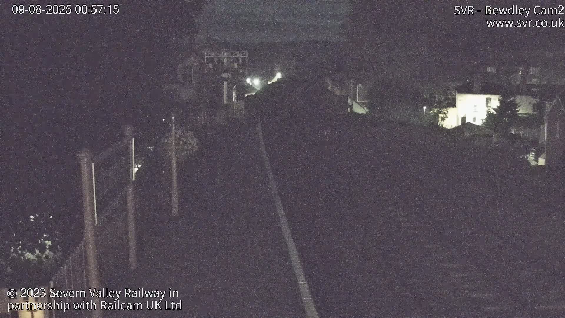 Bewdley Station West View on the Severn Valley Railway Live Cam - Bewdley, Wyre Forest, Worcestershire, West Midlands, England, United Kingdom