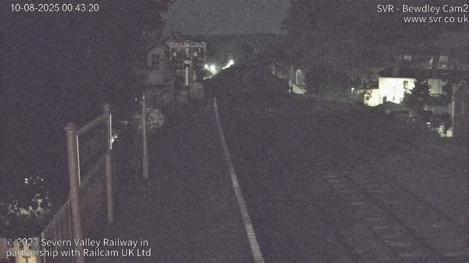 Bewdley Station West View on the Severn Valley Railway Live Cam - Bewdley, Wyre Forest, Worcestershire, West Midlands, England, United Kingdom
